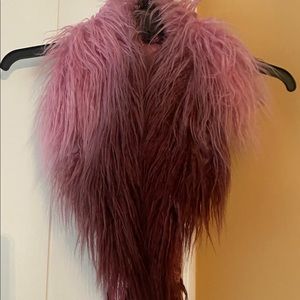 Jennafer Grace Faux Fur Draped Wrap